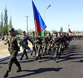 Marching soldiers