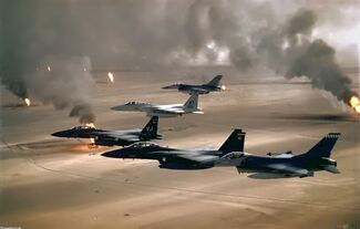 Jet fighter in combat zone 2000x1274