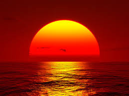 Sun seting