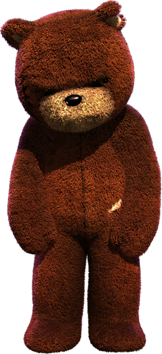 naughty bear plush