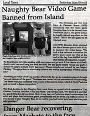 Gordon Newspaper Clip