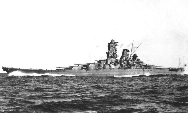 File:Ijn yamato trials.jpg
