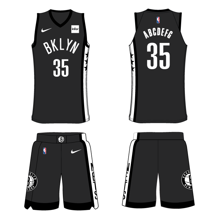 Nets Uniform 87