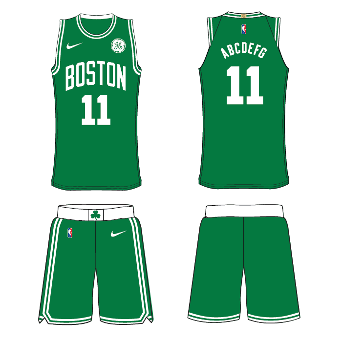 boston celtics new uniforms