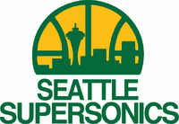 Seattle SuperSonics logo 1975–1995