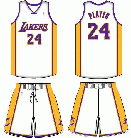 lakers home jersey color