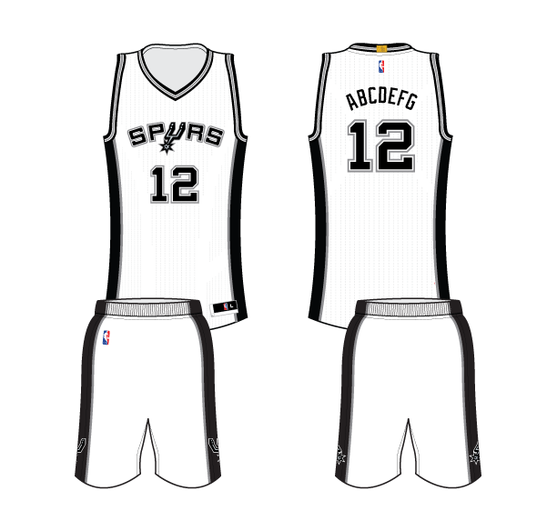 spurs championship jersey