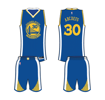 nba warriors uniform