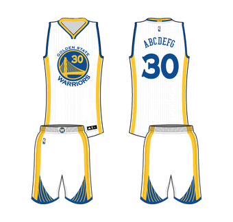 golden state home jersey