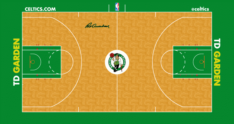 Image Boston Celtics court logo 2009 2013 gif Basketball Wiki