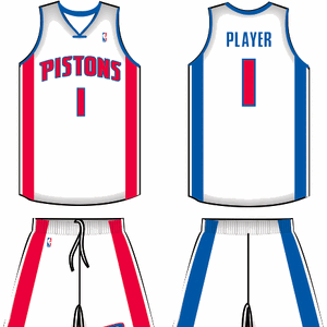 detroit pistons jersey history