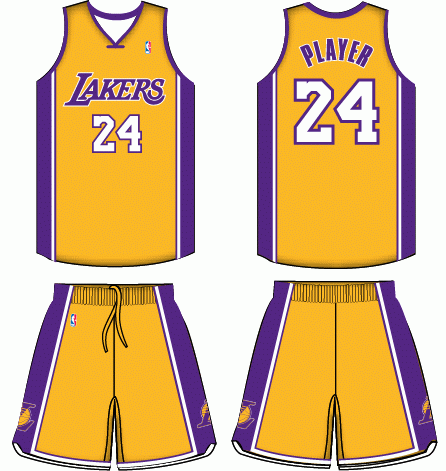 nba lakers uniform