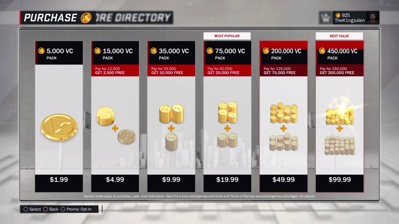 Virtual Currency NBA 2K Wiki Fandom