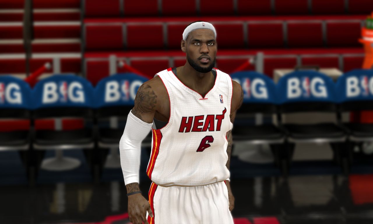 nba 2k10 lebron james