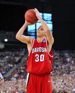 Stephen Curry Shooting Stephen Curry Reflects On 10-Year Anniversary Of Davidson’S Ncaa