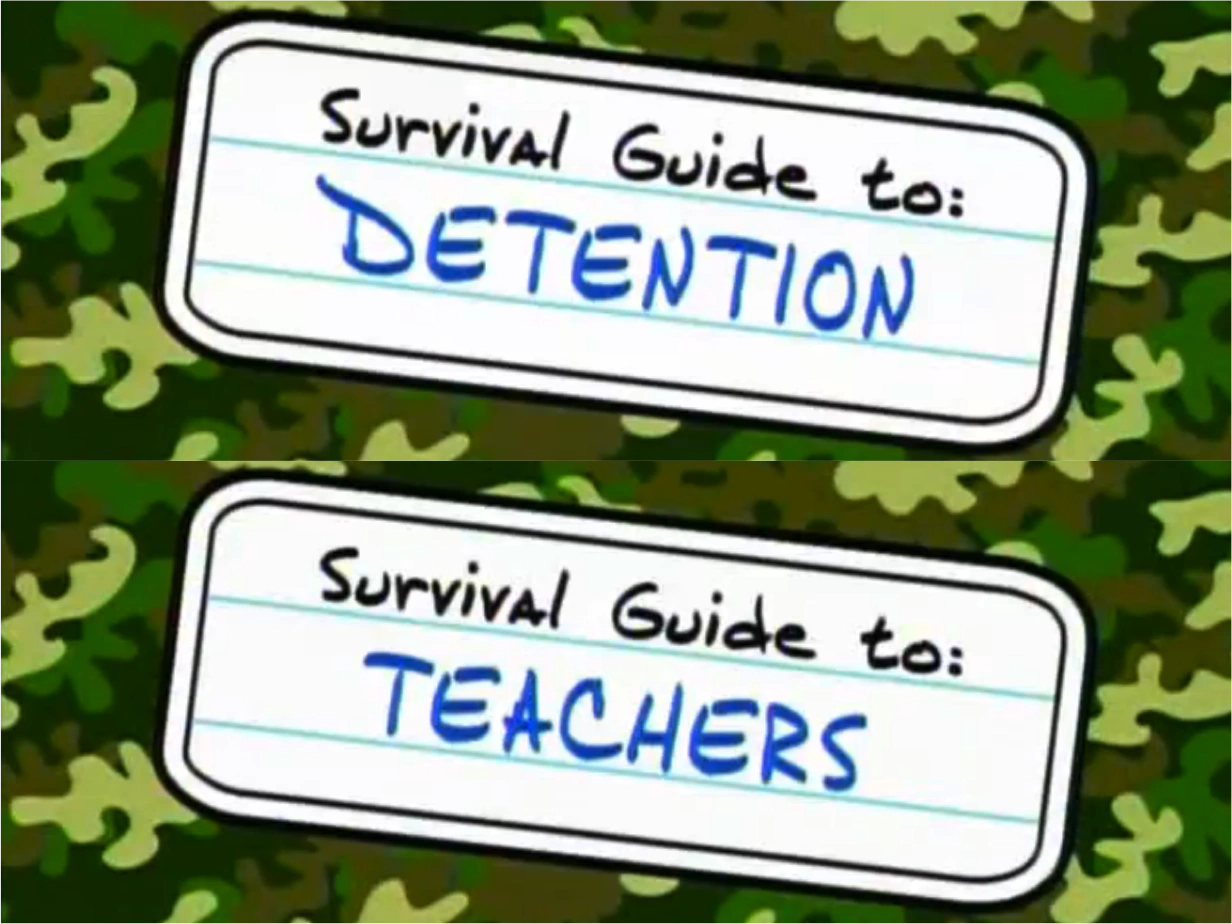 Guide to Teachers and Detention Ned's Declassified School Survival