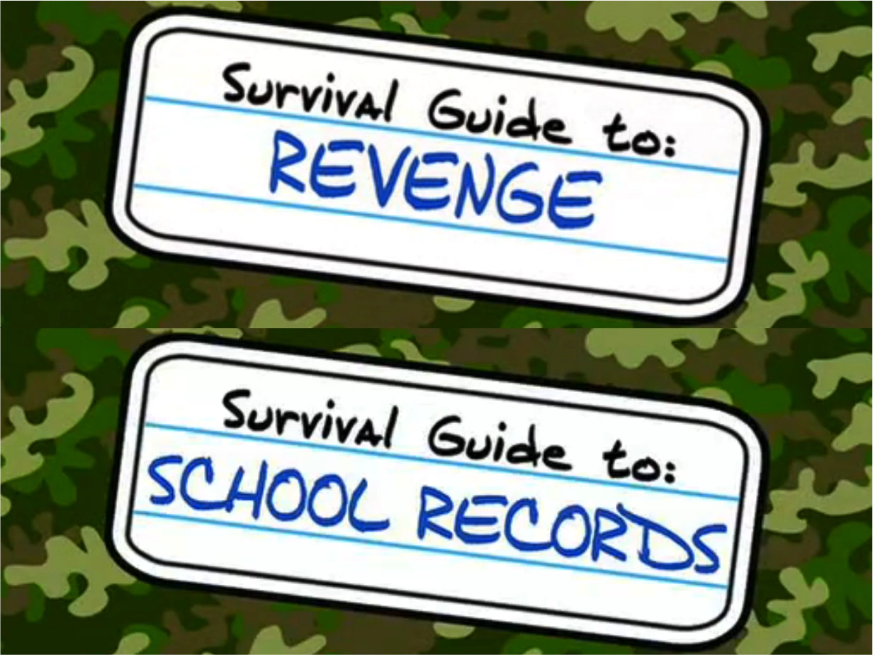 Guide to Revenge and School Records Ned's Declassified School