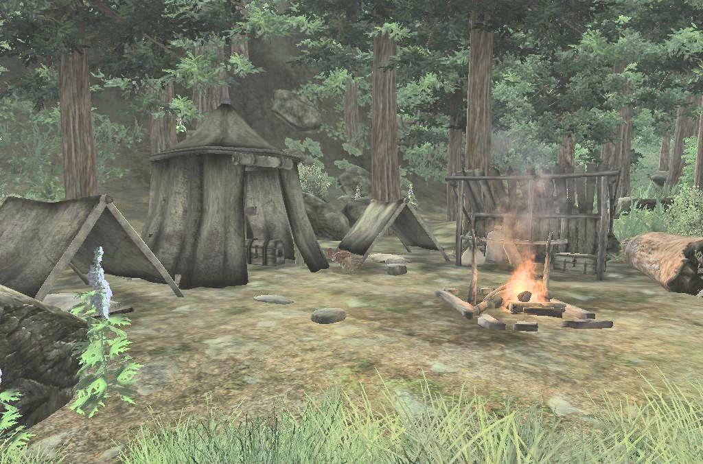 Bandit Camps in Middlerealm Nehrim Wiki FANDOM powered by Wikia