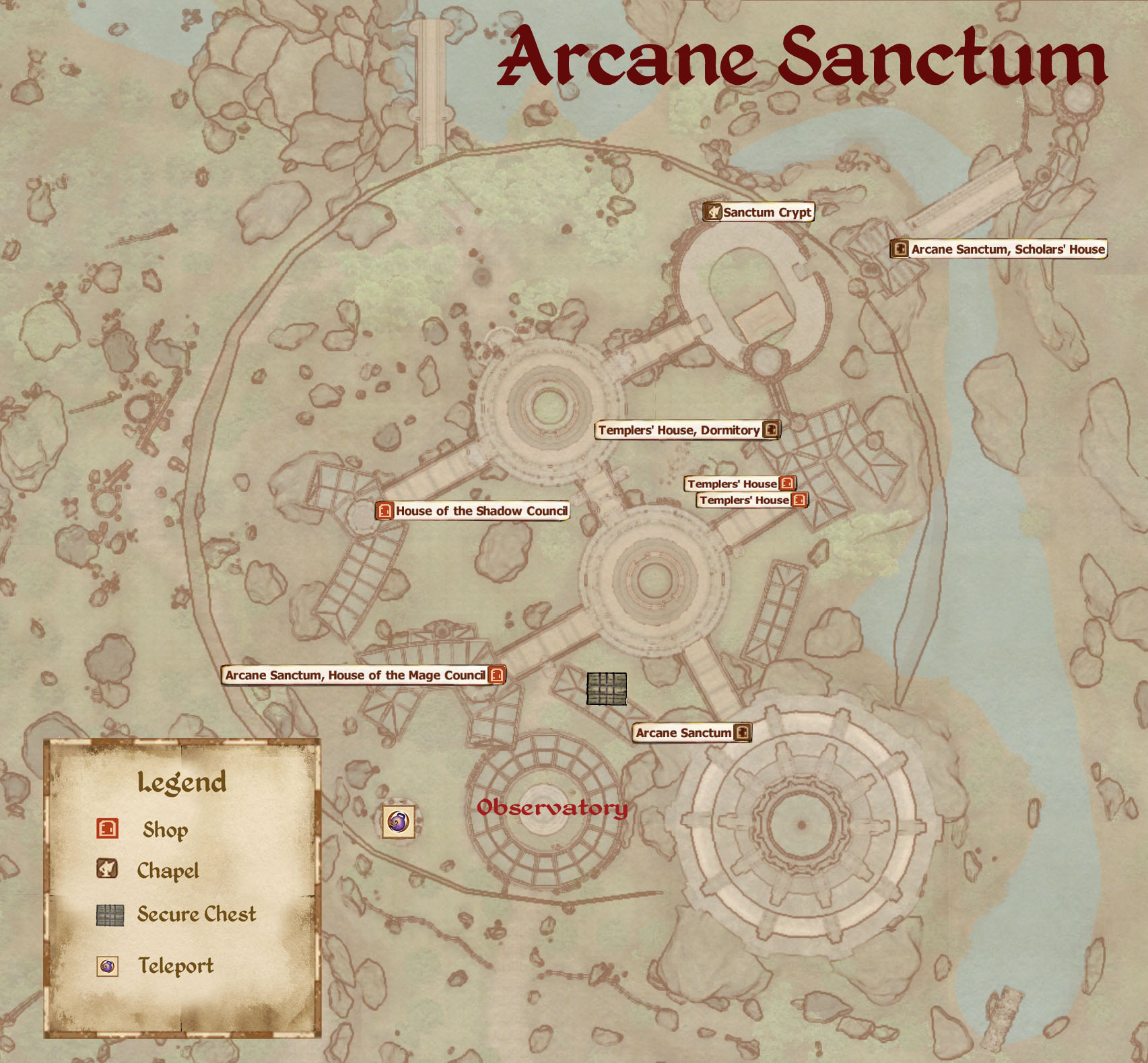 arcane adventures magic maps