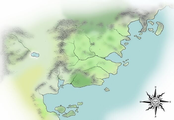 Mapa AŚN czysta