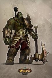Orc grunt by Lucas Salcedo