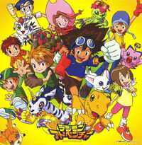Digimon Adventure group shot