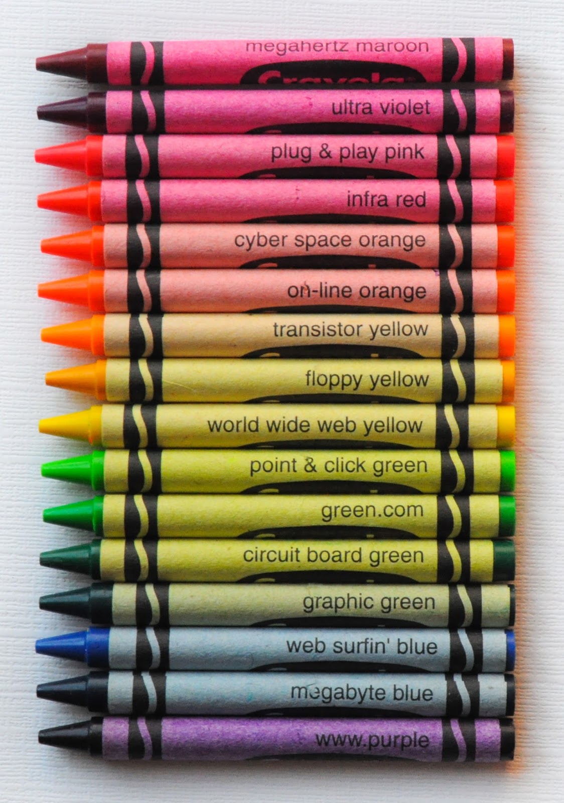 Image Crayola Techno Brite Crayons.jpg Neon colors! Wiki FANDOM