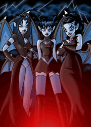 Dark faerie sisters