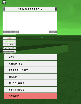 How To Play Neo Warfare X Neo Warfare X Wiki Fandom - outbord missile pod fav and take roblox