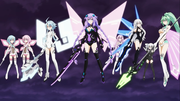 Hyperdimension neptunia characters