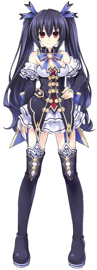 Noire (Hyperdimention Neptunia) HD Minecraft Skin