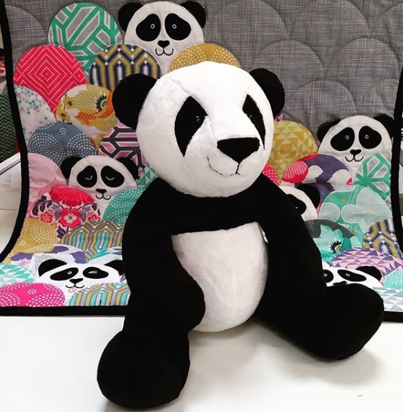 panda plush pattern