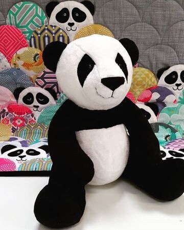 panda plush pattern