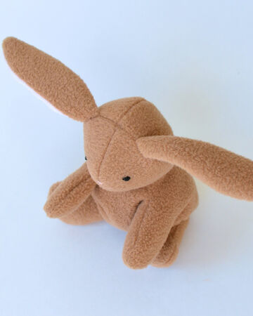 rabbit stuffed animal pattern