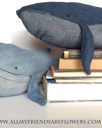 whale plush pattern