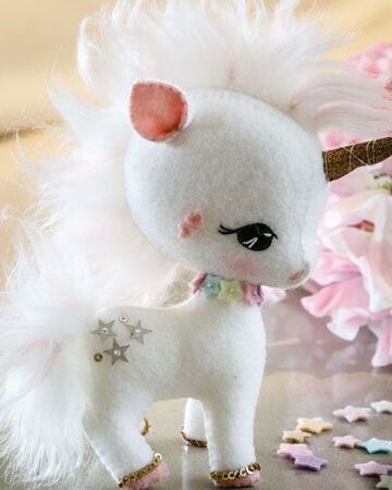 unicorn plush pattern