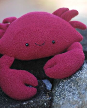 crab plush pattern