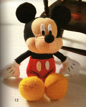 mouse stuffed animal pattern