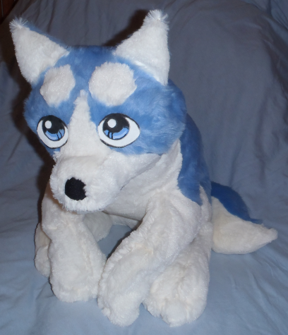 husky plush pattern