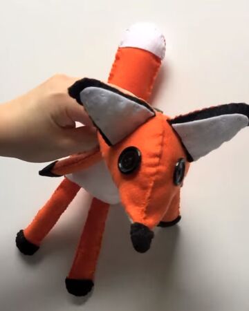 the little prince fox plush pattern