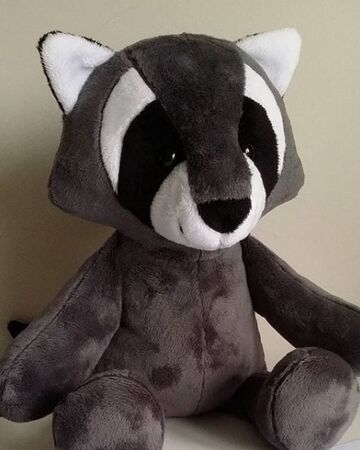 raccoon plushie