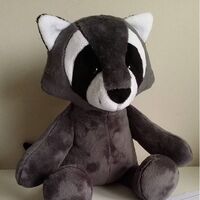 carter's raccoon stuffed animal