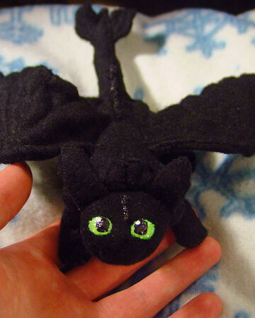 night fury plush pattern