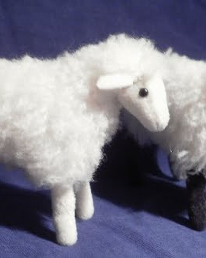 sheep plush pattern