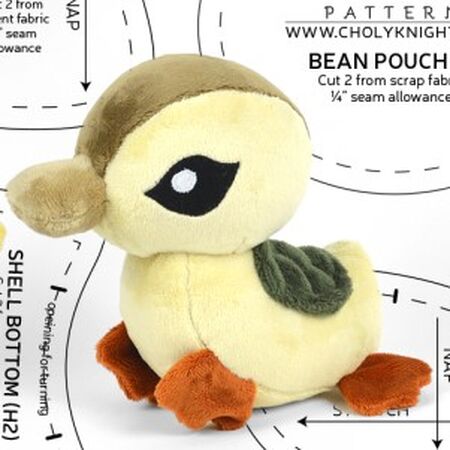 turtle duck plushie