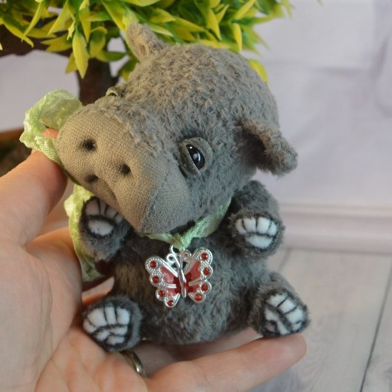 hippo plush pattern