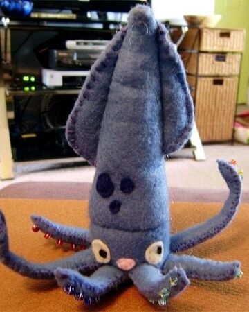 squid plush pattern