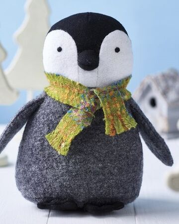 penguin plush pattern