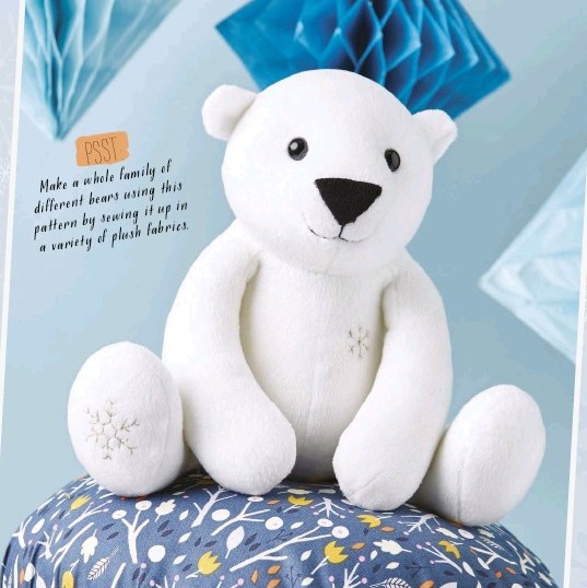 bear plush pattern