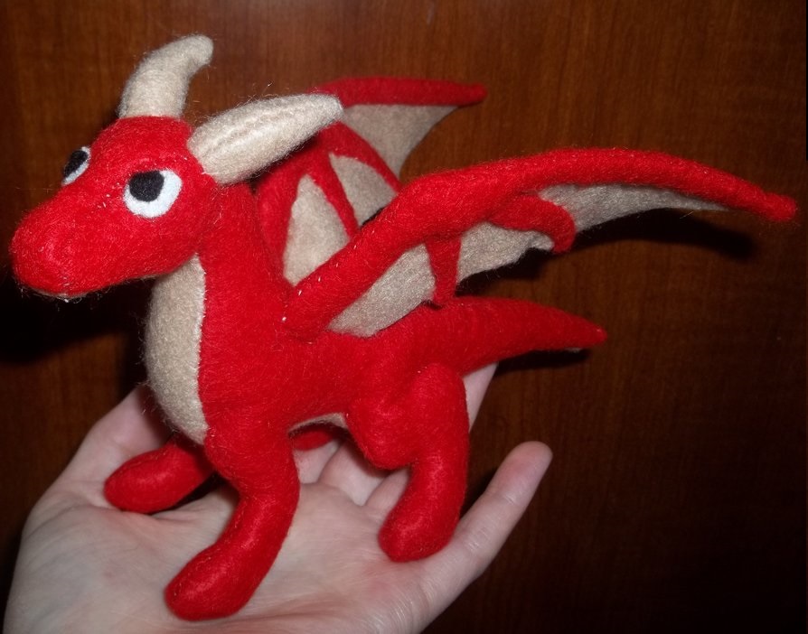 dragon stuffed animal pattern